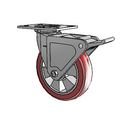 4.08199.93TS MTG2 BRK2 Colson Swivel Caster