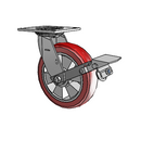 4.08199.93TS MTG4 BRK1 SEAL Colson Swivel Caster