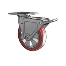 4.08199.93TS MTG4 BRK2 Colson Swivel Caster
