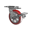 4.08199.93TS MTG52 BRK1 Colson Swivel Caster