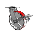 4.08199.945.7 BRK1 Colson Swivel Caster