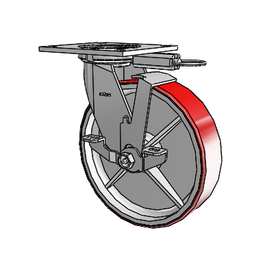 4.08199.945.7 MTG54 BRK7 Colson Swivel Caster