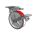 4.08199.949.7 MTG51 BRK1 Colson Swivel Caster