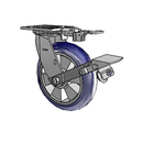 4.08199.96TF MTG81 BRK1 Colson Swivel Caster