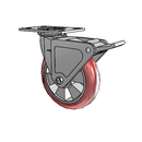4.08199.96TS MTG2 BRK2 Colson Swivel Caster