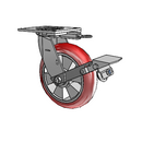 4.08199.96TS MTG64 BRK1 Colson Swivel Caster