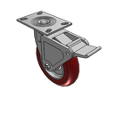 4.08199.9PC MTG2 BRK2 Colson Caster
