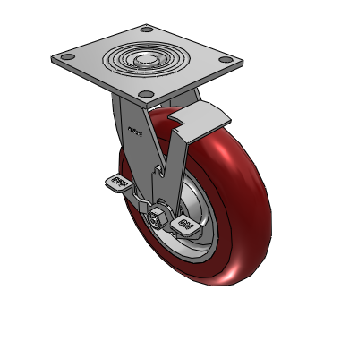 4.08199.9PC MTG4 BRK7 Colson Caster