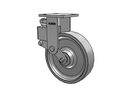 40XP08201R Albion Rigid Caster