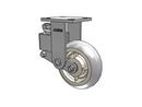 40XR06201RPREV Albion Rigid Caster