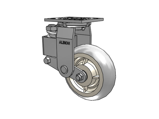 40XR06201SPREV Albion Swivel Caster