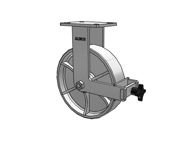 410CA12509RFBB Albion Rigid Caster