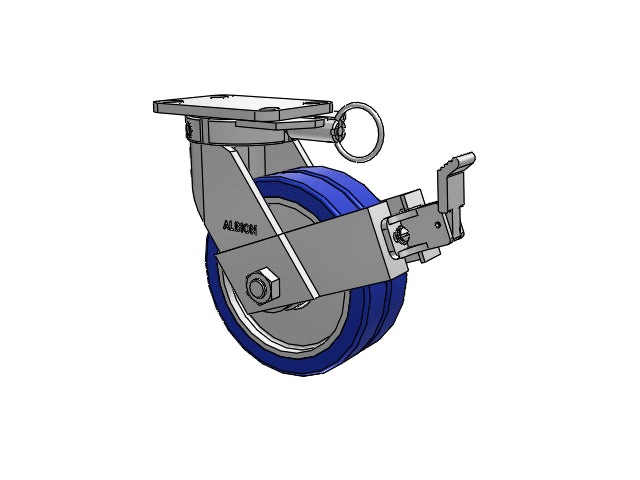 410EZ08528SPATKFBBL Albion Swivel Caster