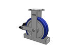 410EZ12528RPATKPLBTO Albion Rigid Caster