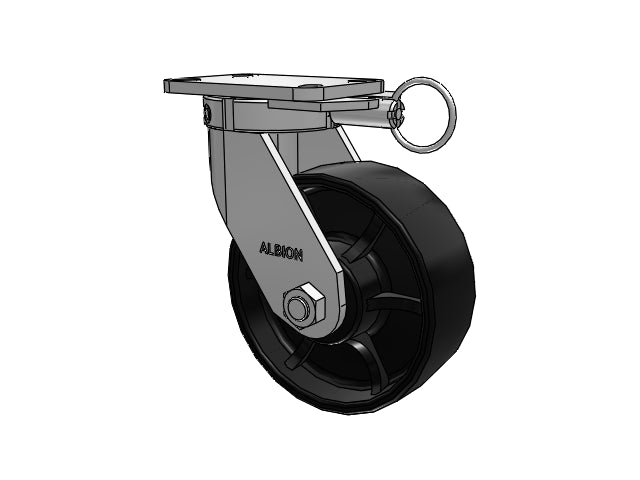 410FR08501SPATKL Albion Swivel Caster
