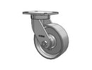 Kingpinless 8"x3" Forged Steel Wheel Caster with 7.25"x5.25" Plate