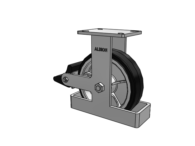 410MR10501RPLBTO Albion Rigid Caster