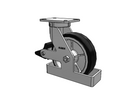 410MR10501SPLBTO Albion Swivel Caster