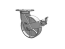 410MR10509SFBB Albion Swivel Caster