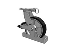 410MR12501SPLBTOL Albion Swivel Caster