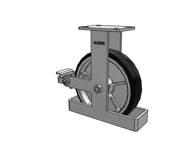 410MR12509RPTO Albion Rigid Caster