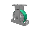 410PD08501RPATKTO Albion Rigid Caster