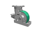 410PD08501SPATKPTO Albion Swivel Caster
