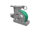 410PD08509SPTOL Albion Swivel Caster