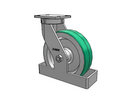 410PD10501SPATKTO Albion Swivel Caster