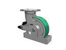 410PD10501SPLBTO Albion Swivel Caster