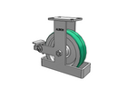 410PD10509RPATKPTO Albion Rigid Caster