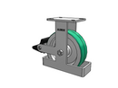 410PD10509RPLBTO Albion Rigid Caster