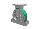 410PD10509RTO Albion Rigid Caster