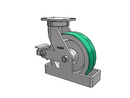 410PD10509SPATKPTO Albion Swivel Caster