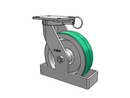 410PD10509STOL Albion Swivel Caster