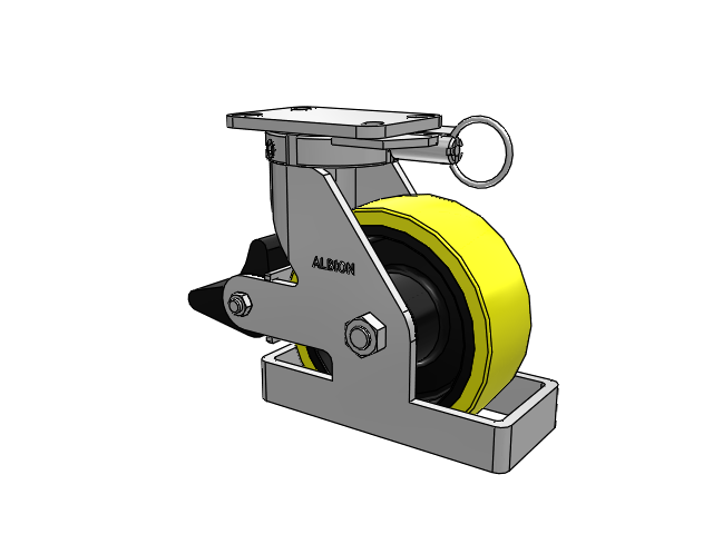 410PF08528SPATKPLBTOL Albion Swivel Caster