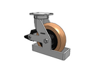 410PR10509SPATKPLBTO Albion Swivel Caster