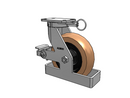 410PR10509SPATKPTOL Albion Swivel Caster