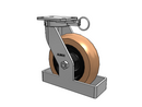 410PR10509SPATKTOL Albion Swivel Caster