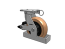 410PR10509SPLBTOL Albion Swivel Caster
