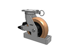 410PR10528SPATKPLBTOL Albion Swivel Caster