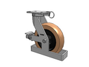 410PR12509SPTOL Albion Swivel Caster