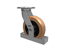 410PR12509STO Albion Swivel Caster