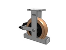 410PR12528RPLBTO Albion Rigid Caster