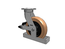 410PR12528SPATKPLBTO Albion Swivel Caster