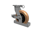 410PR12528SPATKPTOL Albion Swivel Caster
