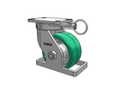 410PX06501SPATKTOL Albion Swivel Caster
