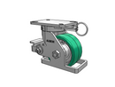 410PX06509SPTOL Albion Swivel Caster