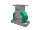 410PX08501RPATKTO Albion Rigid Caster