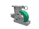 410PX08501SPATKPTOL Albion Swivel Caster